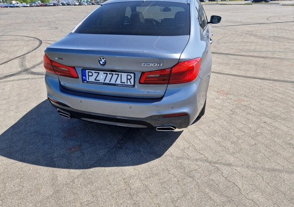 BMW Seria 5 cena 145900 przebieg: 141072, rok produkcji 2017 z Swarzędz małe 172